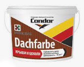 Краска в/д стойкая для крыш Дахфарбе, D-06 темно-коричневый, 13 кг код ОКРБ 20.30.11.500 [шт]